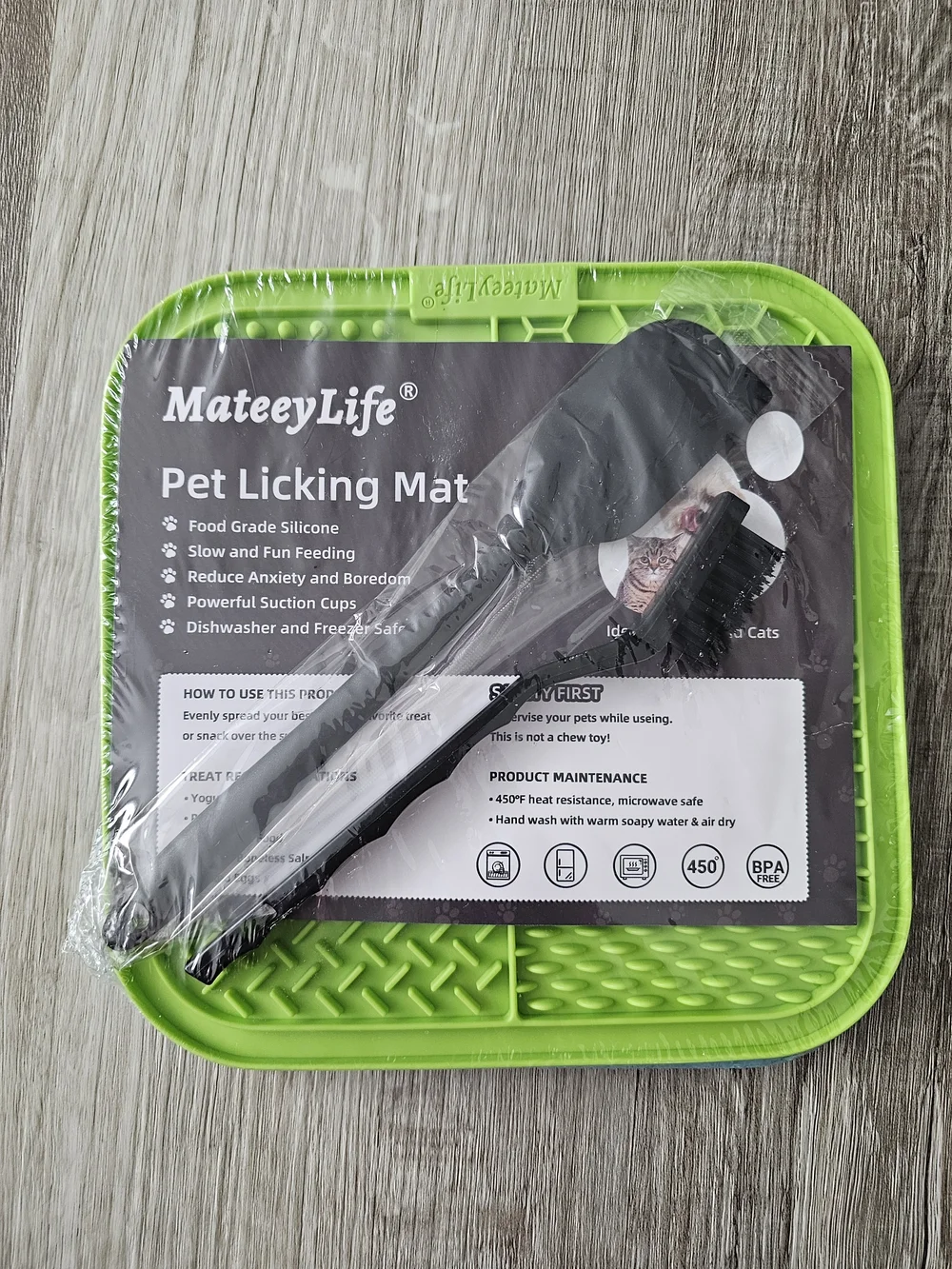 MateeyLife Pet Licking Mat - Set Of 2